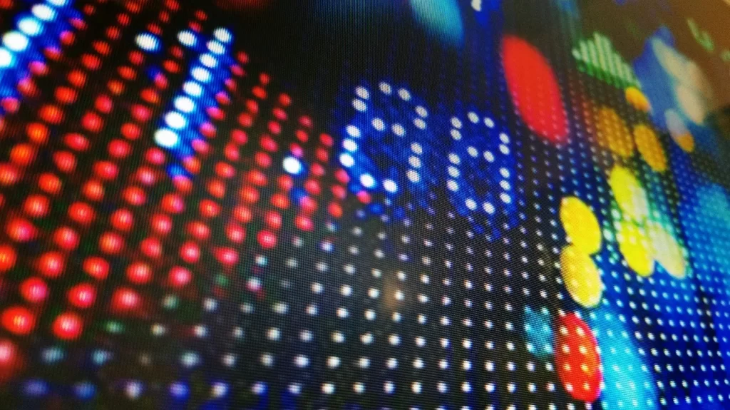 LED advertisement